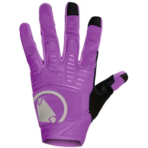 Gants longs Endura SingleTrack II violet noir - XXL pas cher