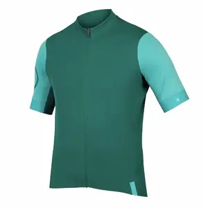Endura FS260 S/S Jersey - Maillot vélo homme Emerald Green M pas cher