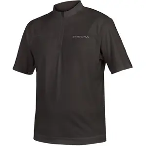 Endura Hummvee Ray II Maillot de Cyclisme à Manches Courtes Homme, Noir, XX-Large