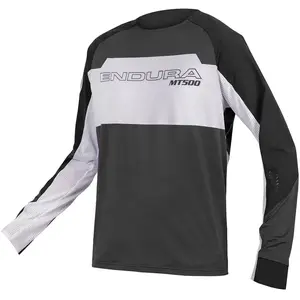 Comparateur de prix : Maillot Endura MT500 Burner Lite manche longue noir gris clair - XL