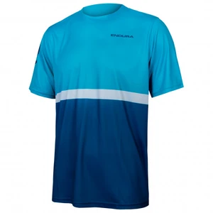 Endura - Singletrack Core T-Shirt II - Maillot de cyclisme taille S, bleu pas cher