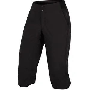 Endura - Women's Hummvee Lite 3/4 Short - Pantalon de cyclisme taille S, noir