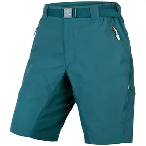 Short Endura Hummvee Lite + cuissard intérieur turquoise foncé femme - L pas cher