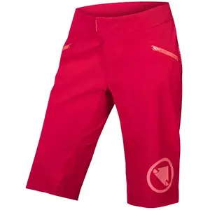 Short Endura SingleTrack Lite sans insert rouge framboise femme - XXS pas cher