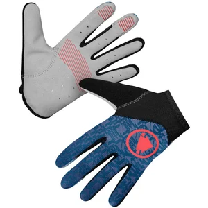 Gants longs Endura Hummvee lite Icon bleu noir rose femme - XL pas cher