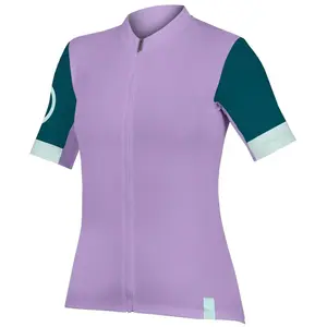 Maillot Endura FS260-Pro II manche courte violet perlé femme - M