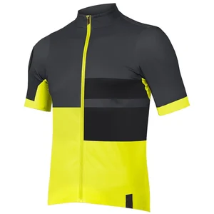 Maillot Endura FS260 Print manche courte jaune noir - XS pas cher