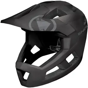 Endura SingleTrack Full Face MIPS Helmet - Casque VTT intégral Black S / M (51 - 56 cm) pas cher