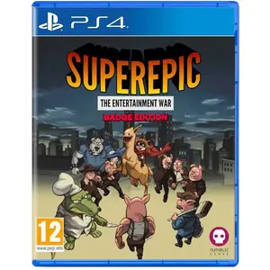 Comparateur de prix : Numskull Games SuperEpic The Entertainment War Badge - Collectors Edition