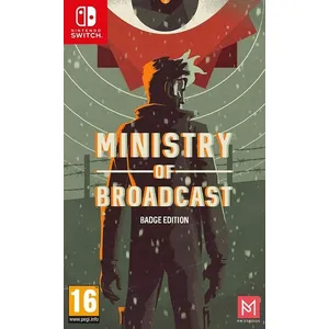 Comparateur de prix : Hitcents Ministry of Broadcast Badge Collector's Edition Nintendo Switch