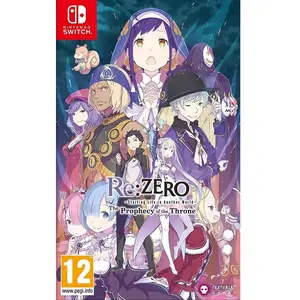 Comparateur de prix : Just For Games Re:Zero -The Prophecy of the Throne Standard Edition SWITCH