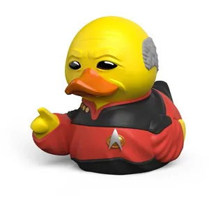 TUBBZ Mini Figurine de Canard Jean-Luc Picard en Caoutchouc Vinyle à C... pas cher