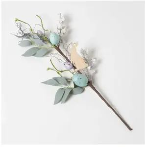 HOMESCAPES Branche artificielle lapin de Pâques, 46 cmVendu paramazon