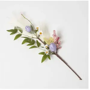 Homescapes - Branche fleurs artificielles décoration de pâques, 45 cmVendu paramazon