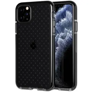Tech21 Evo Check iPhone 11 Pro Max Protective Phone Case - Smokey/Black