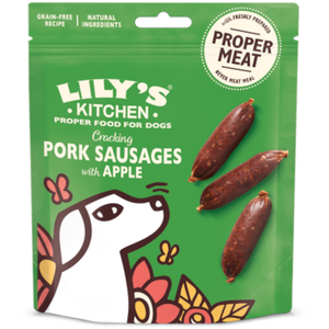 Lily's Kitchen Délicieuses saucisses au porc et à la pomme pas cher
