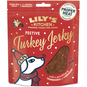 Lily's Kitchen Jerky à la dinde de Noël pas cher