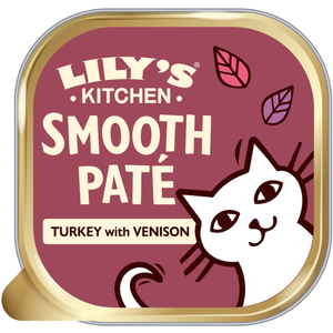 19x85g Smooth Paté Selection dinde et cerf Lily s Kitchen nourriture h... pas cher