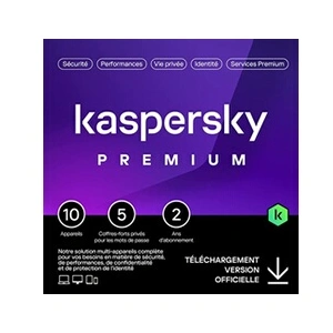 Kaspersky Plus 2025 - (3 Postes - 1 An) - Version Téléchargement pas cher