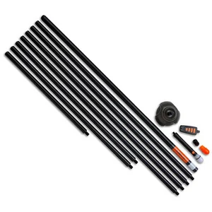 Kit repère lumineux 1 pôle avec télécommande Fox halo Noir TU CEI180
