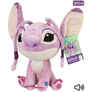 Sambro - Angel Stitch Bighead Palz - Peluche avec son 30 cm pas cher