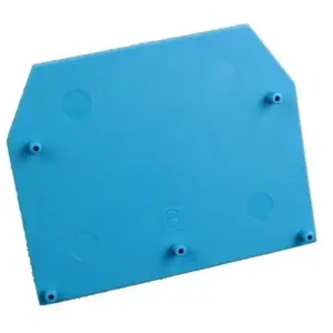 IMO - Plaque d'extrémité bleue pour borne à vis 16mm² pas cher