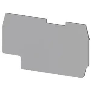 IMO - Plaque d'extrémité grise pour borne à ressort 1,5mm² type PushFi... pas cher