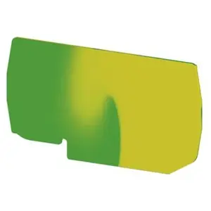 IMO - Plaque d'extrémité vert/jaune pour borne à ressort 16mm² type Pu... pas cher