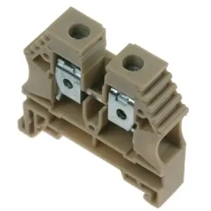 IMO - Borne de jonction à vis 10mm² - pas 10mm - beigeVendu paramazon