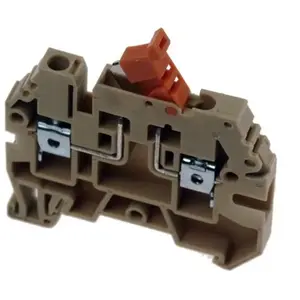 IMO - Borne de jonction sectionneur à couteau 4mm² - pas 6mm - beigeVendu paramazon