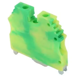 IMO - Borne de jonction à vis de terre 2,5 à 4mm² - pas 6mm - vert/jau...Vendu paramazon