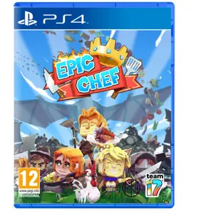 Team17 Just For Games Jeu d'aventure Epic Chef-PS4 - Simulation de vie, cuisine et fabrication pas cher