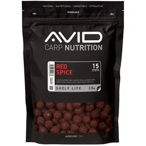 Avid Carp Bouillette Red Spice 2.5kgVendu parwaveinn
