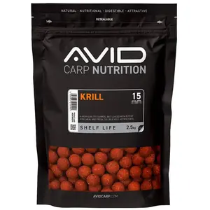 Avid Carp Bouillette Krill 2.5kgVendu parwaveinn