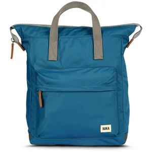Roka London Bantry B Recycled Nylon Backpack Bleu M pas cher
