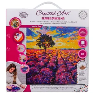 Comparateur de prix : VBS Diamond Painting Crystal Art Kit Peinture Acrylique 30 x 30 cmLave...