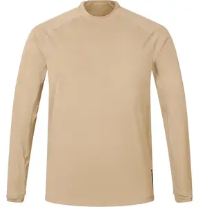 Endura - Alltrack Roam L/S Tech Tee - Maillot VTT homme Sand - L pas cher