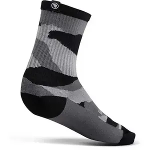 Chaussettes Endura Peak noir gris foncé - L-XL pas cher