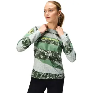 Endura Maillot Enduro Manches Longues Patchwork Ltd pas cher
