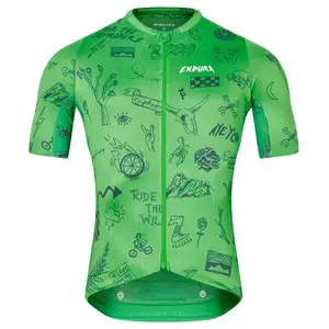Endura - Pro Sl S/S Print Jersey - Maillot vélo homme Emerald - L pas cher