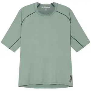 Endura - Wms Alltrack Roam S/S Tech Tee - Maillot VTT femme Sage Green - XS pas cher
