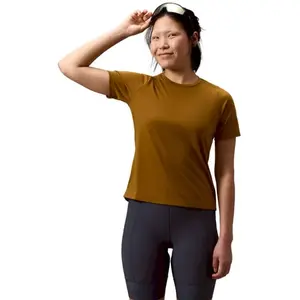 Endura - Wms Loop S/S Tech Tee - Maillot VTT femme Trail Bronze - XS pas cher