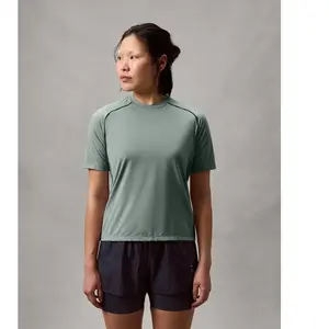 Endura - Wms Alltrack Roam S/S Tech Tee - Maillot VTT femme Sage Green - L pas cher