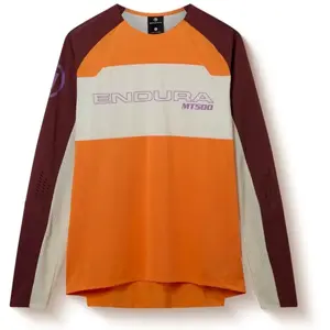 Comparateur de prix : Endura - MT500 Burner Lite L/S - Maillot VTT homme End Orange - L