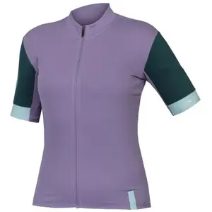 Endura - FS260 S/S Jersey - Maillot vélo femme Indigo Rock - S pas cher