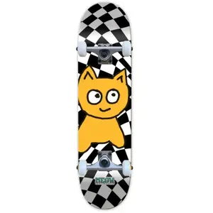 Skateboard Complet Meow Big Cat Checker Twist (7.75" - Noir)Vendu parskatepro