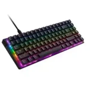 Comparateur de prix : NZXT Function 2 MiniTKL - 2024 Clavier de Jeu Optique Tenkeyless - Éclairage RVB - Taux de requête 8K - Commutateurs d'option linéaire - Déclenchement réglable - Échange à Chaud - Noir DE (QWERTZ)