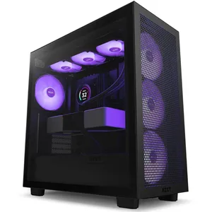 Comparateur de prix : NZXT H7 Flow RGB Midi Tower Noir