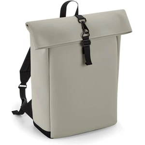 Sac à dos avec rabat roll-top en polyuréthane Bag Base TU pas cher