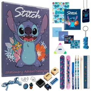 Disney Calendrier de l'Avent Stitch 2023 Papeterie Jouet Accessoires S... pas cher